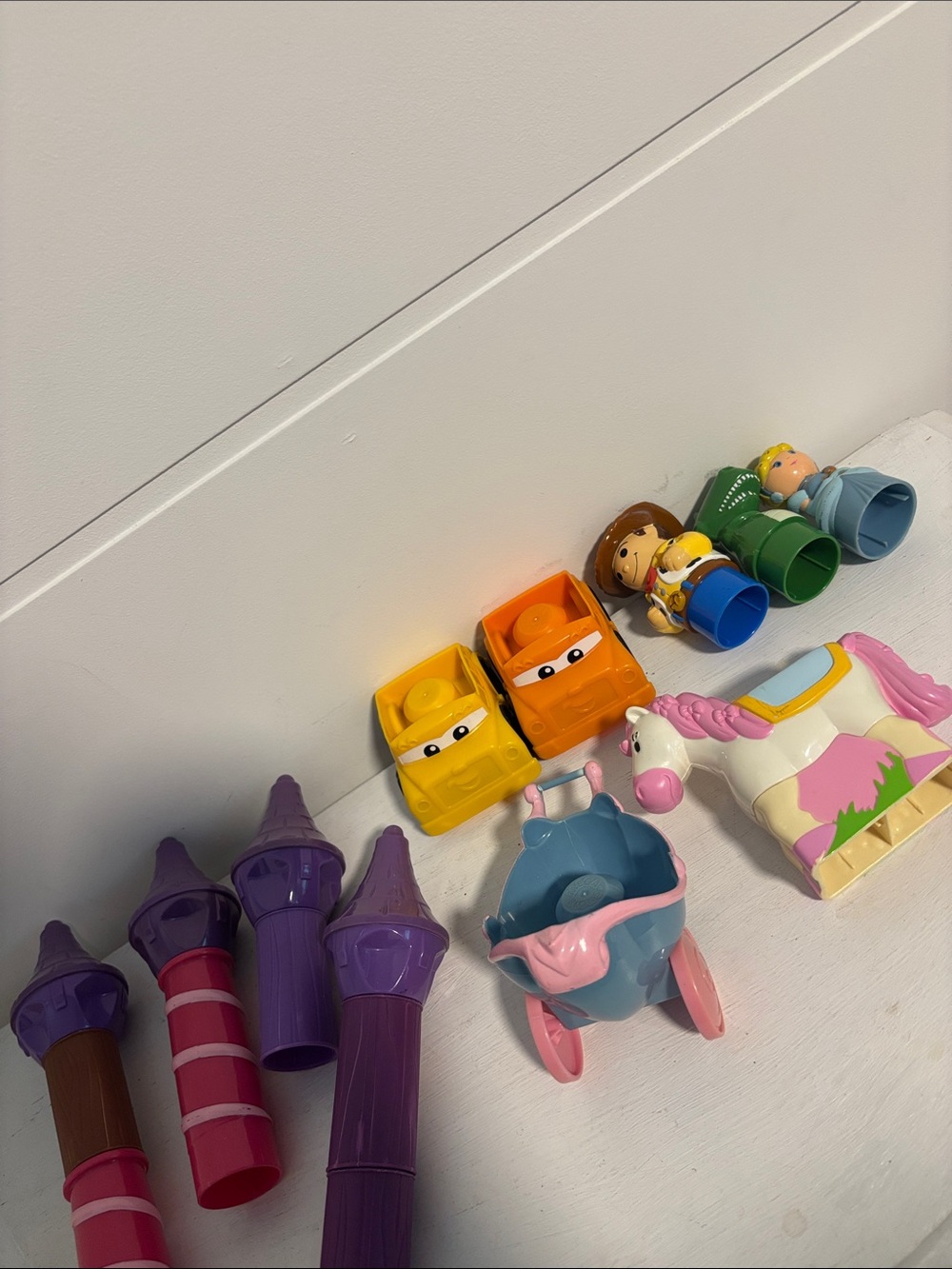 Mega Bloks Disney Pixar Cars Toy Story princess